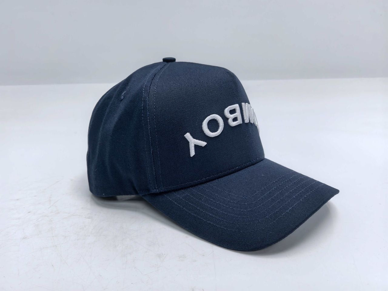 Navy Tomboy Hat