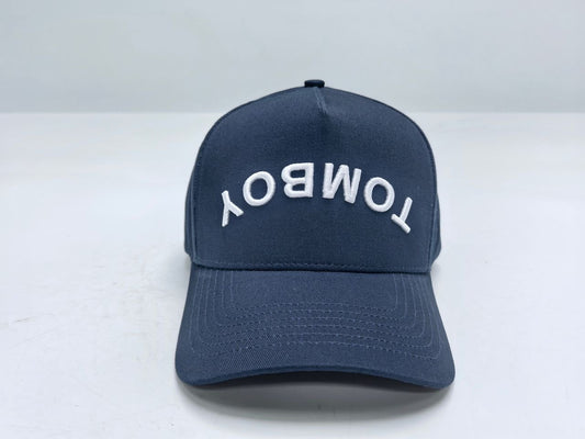 Navy Tomboy Hat